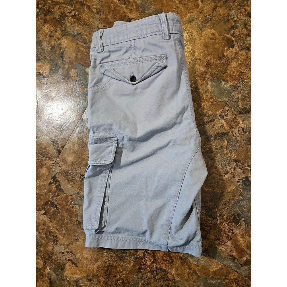 Timberland Cargo Shorts conway lake utility shorts Mens Size 32 Gray (A130)
